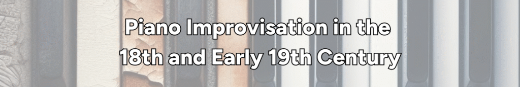 Piano Improvisation